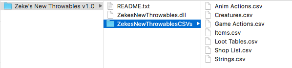 Zeke's New Throwables Downloaded Folder